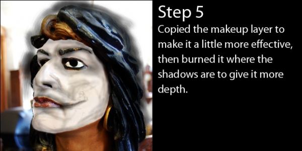 Creation of The Joker Wears Prada: Step 5